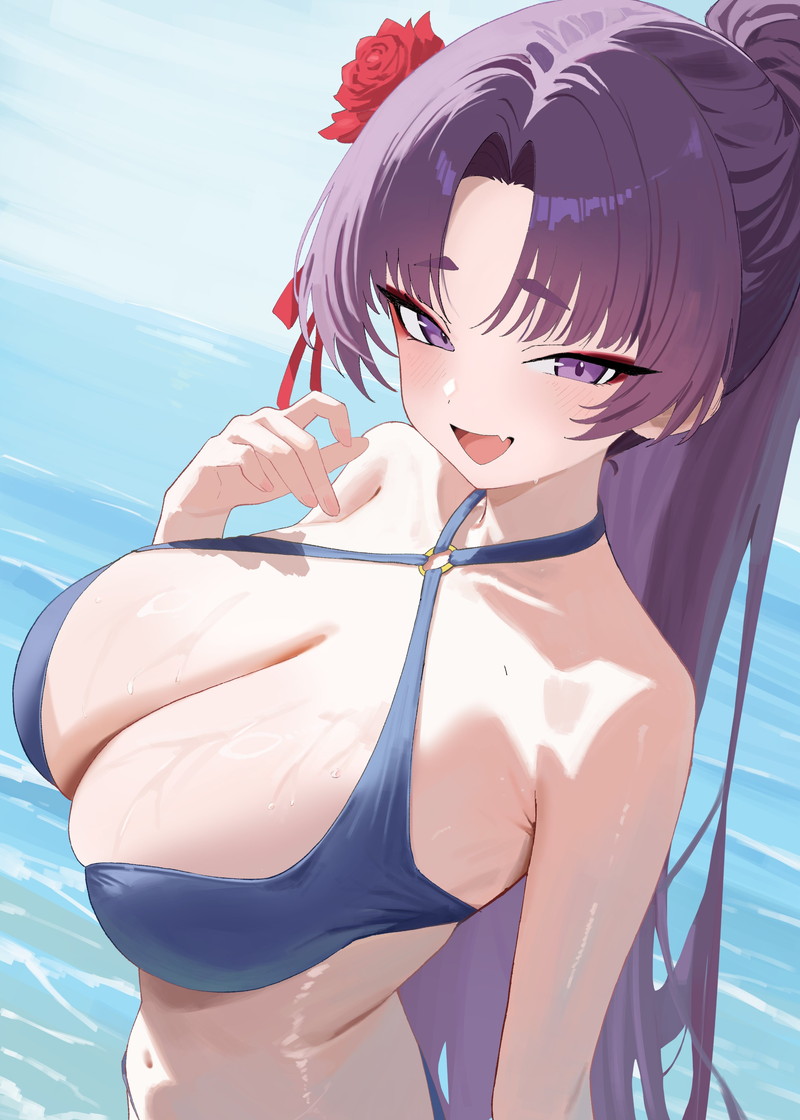 【二次】抜ける長乳、垂れ乳のエロ画像まとめ Part１８