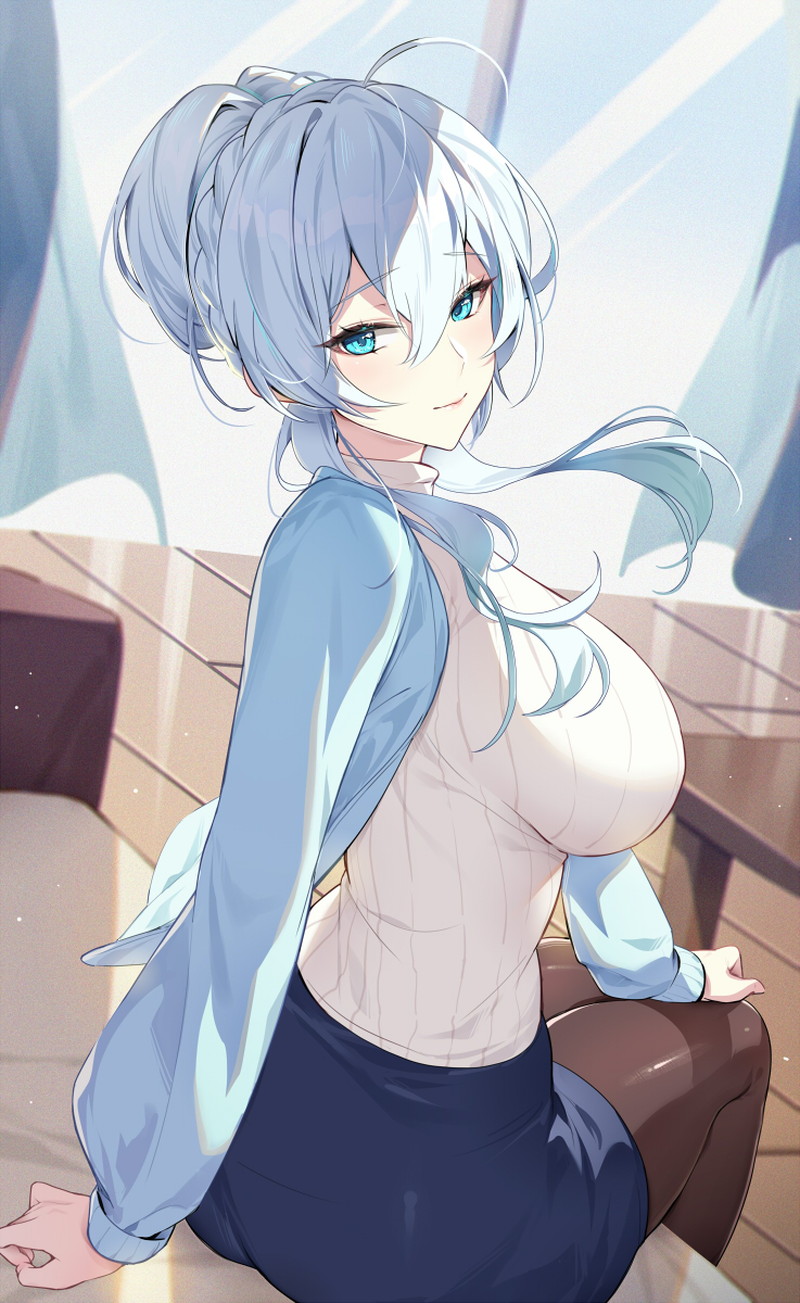 青い髪のキャラ、女の子の二次エロ画像 Part２５