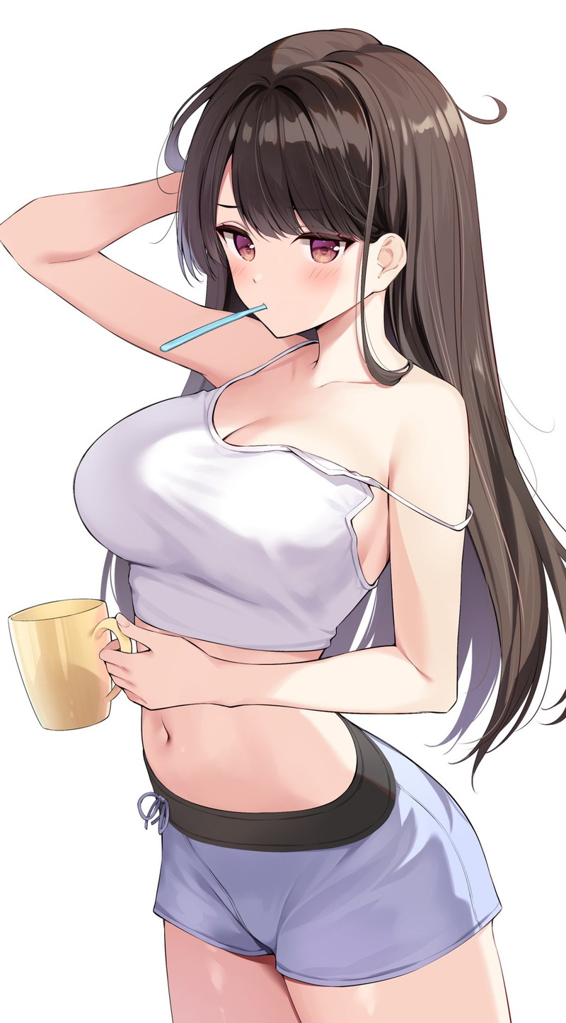 【二次】黒髪の女の子のエロ画像まとめ Part１３１