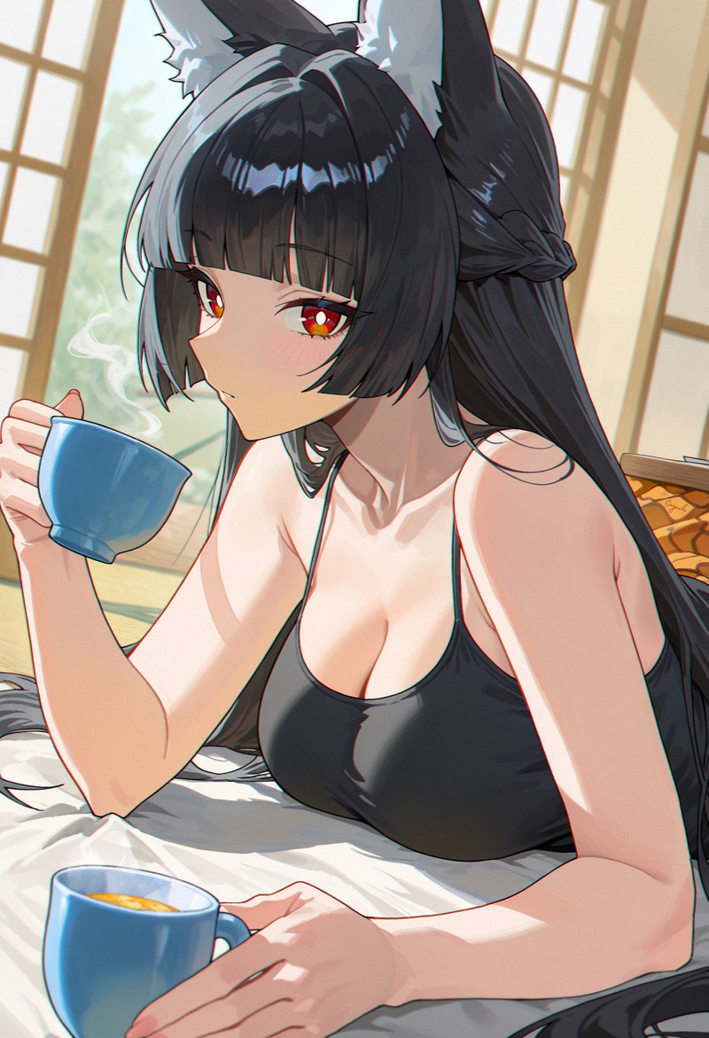 【二次】黒髪の女の子のエロ画像まとめ Part１３１