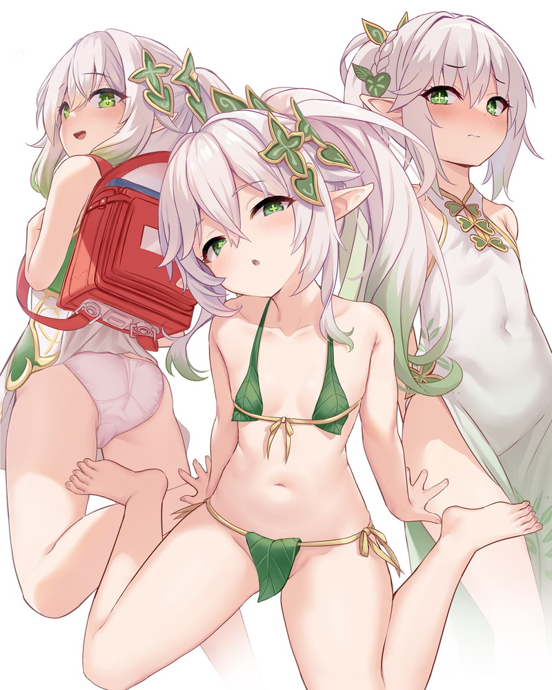 【二次】お腹、おへそのエロ画像まとめ Part６２