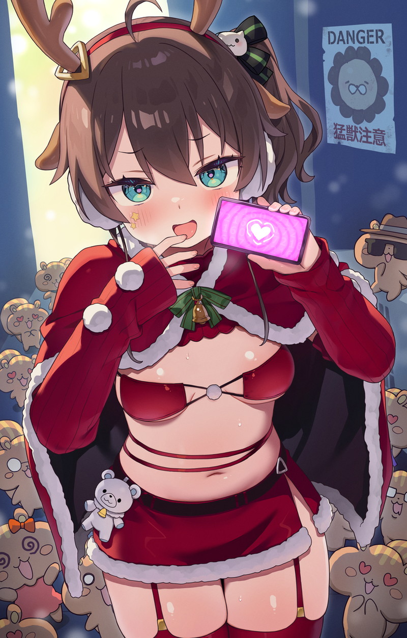【二次】エッチなガーターベルトを付けた女子たちのエロ画像 Part９