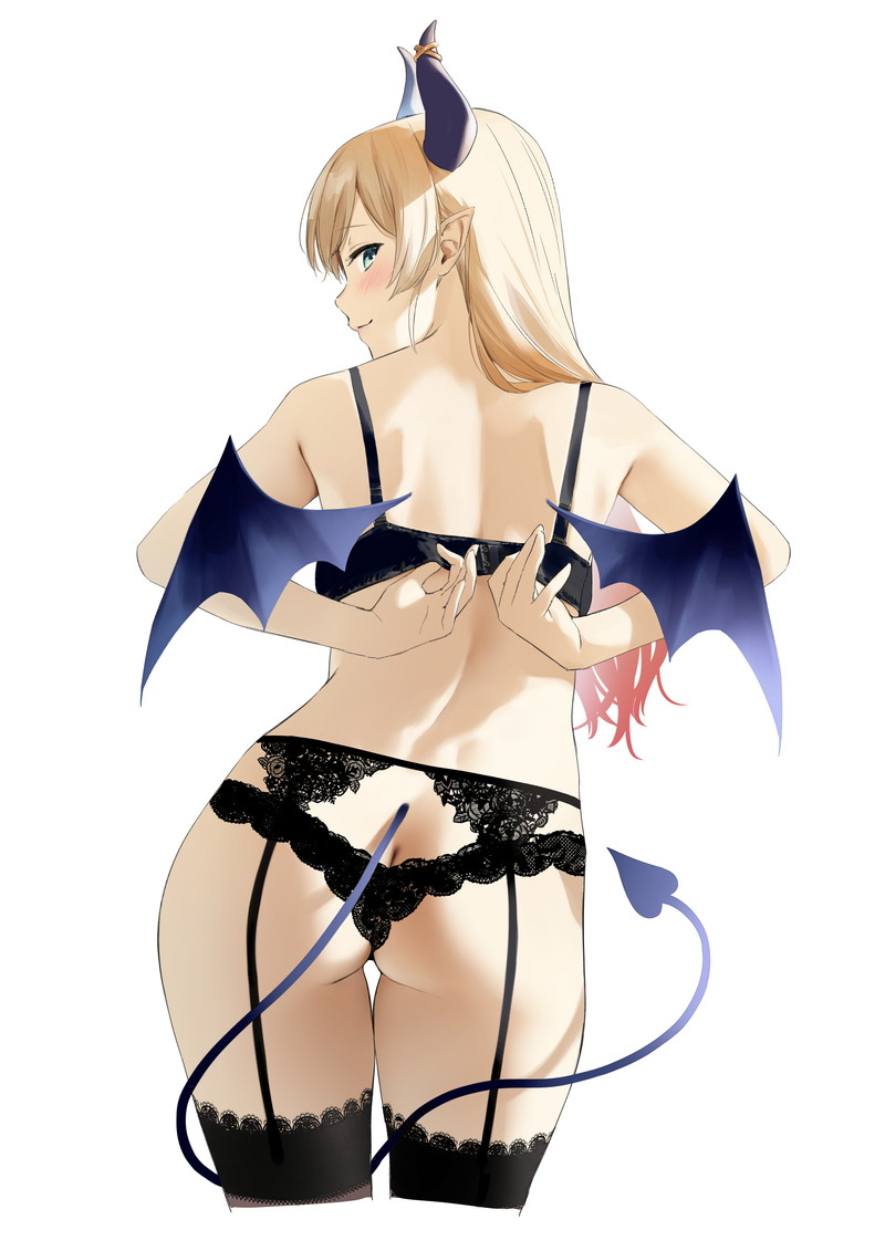 【二次】エッチなガーターベルトを付けた女子たちのエロ画像 Part９