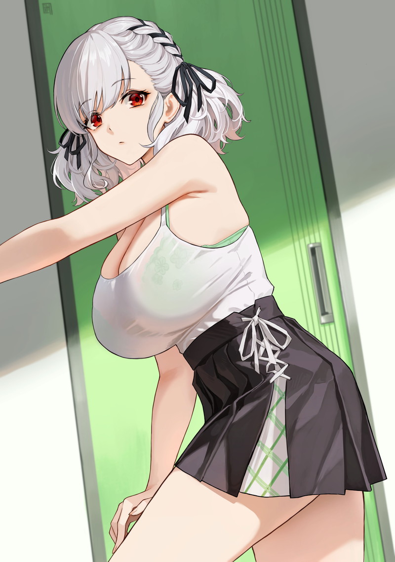 【二次】濡れ透けやスケスケな服を着た女の子のエロ画像 Part４４