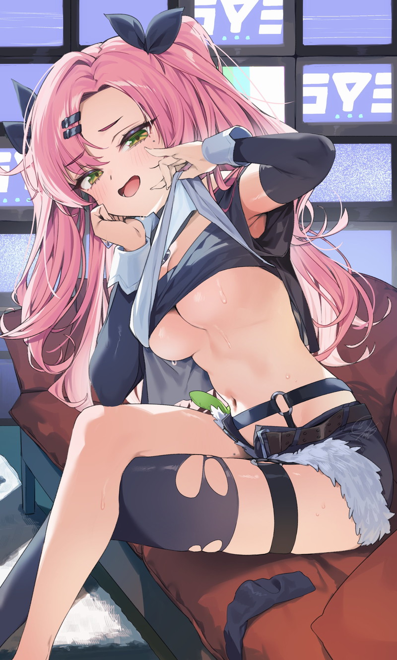 【二次】ニヤニヤ顔で見つめられて興奮するエロ画像 Part７５