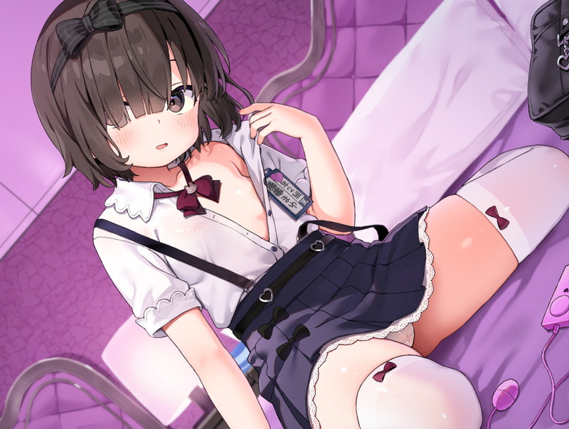 【二次】透け乳首やポッチがエロいノーブラ画像 Part３５