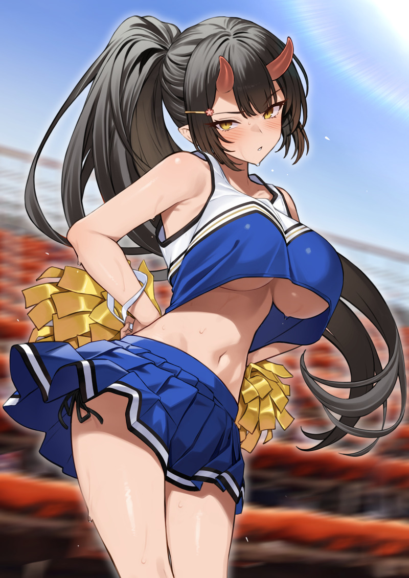 【二次】透け乳首やポッチがエロいノーブラ画像 Part３５