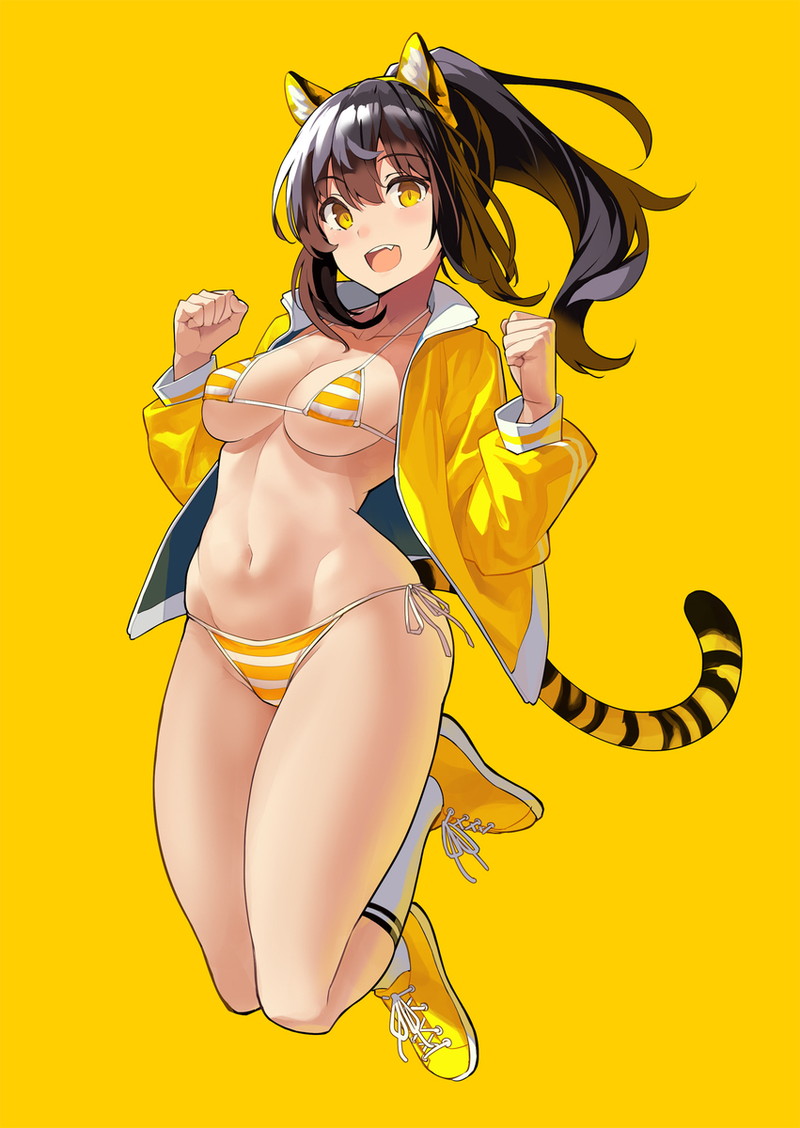 【二次】ポニーテール、サイドテールの女の子のエロ画像 Part６３