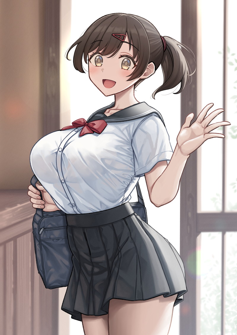 【二次】ポニーテール、サイドテールの女の子のエロ画像 Part６３