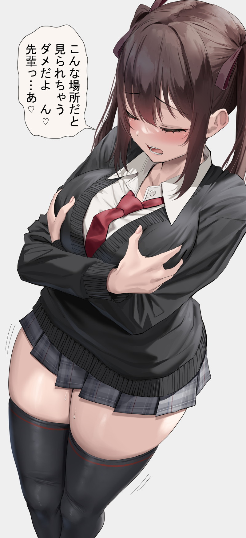 スケベな制服JK、JCたちのエロ画像まとめ Part１１７