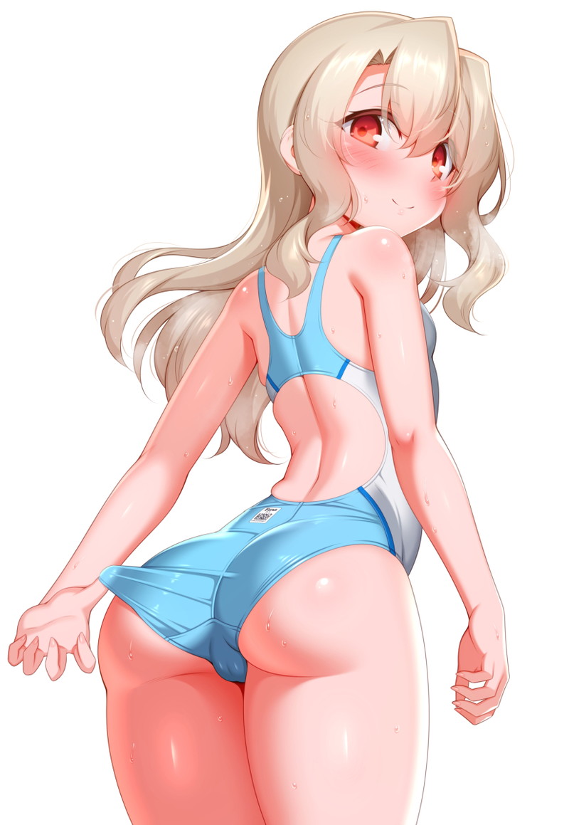 【二次】前かがみポーズで胸とお尻を強調してる女の子のエロ画像 Part６３