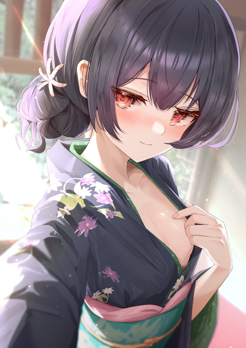 【二次】和服、着物、振り袖のエロ画像 Part３