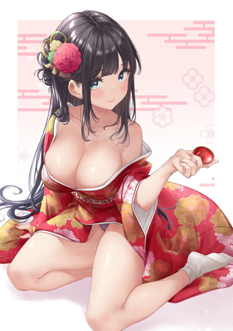 【二次】和服、着物、振り袖のエロ画像 Part３