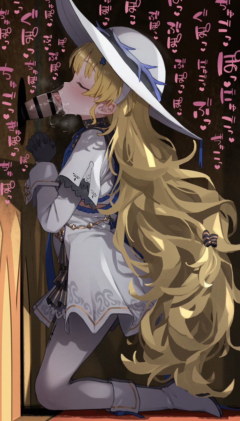 【二次】女の子が口から唾液、よだれを垂らしたエロ画像 Part７