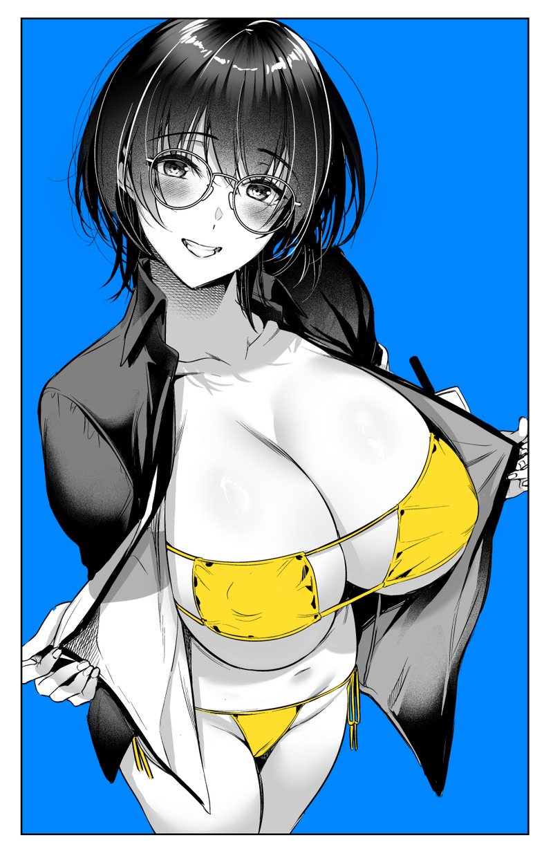 【二次】清楚、地味な見た目の女の子のエロ画像 Part５７