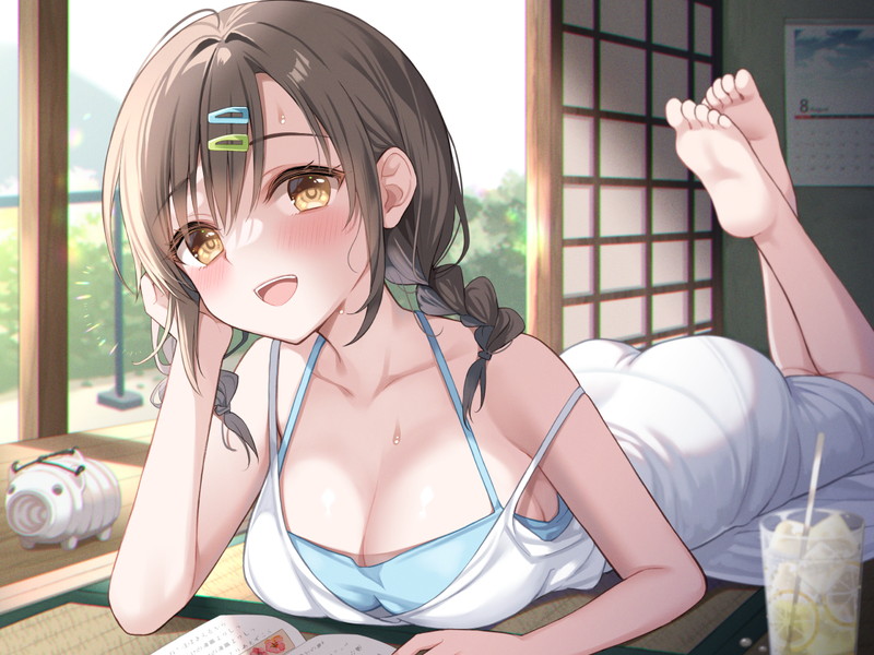 【二次】期待が高まる仰向け、寝そべり状態のエロ画像 Part６２