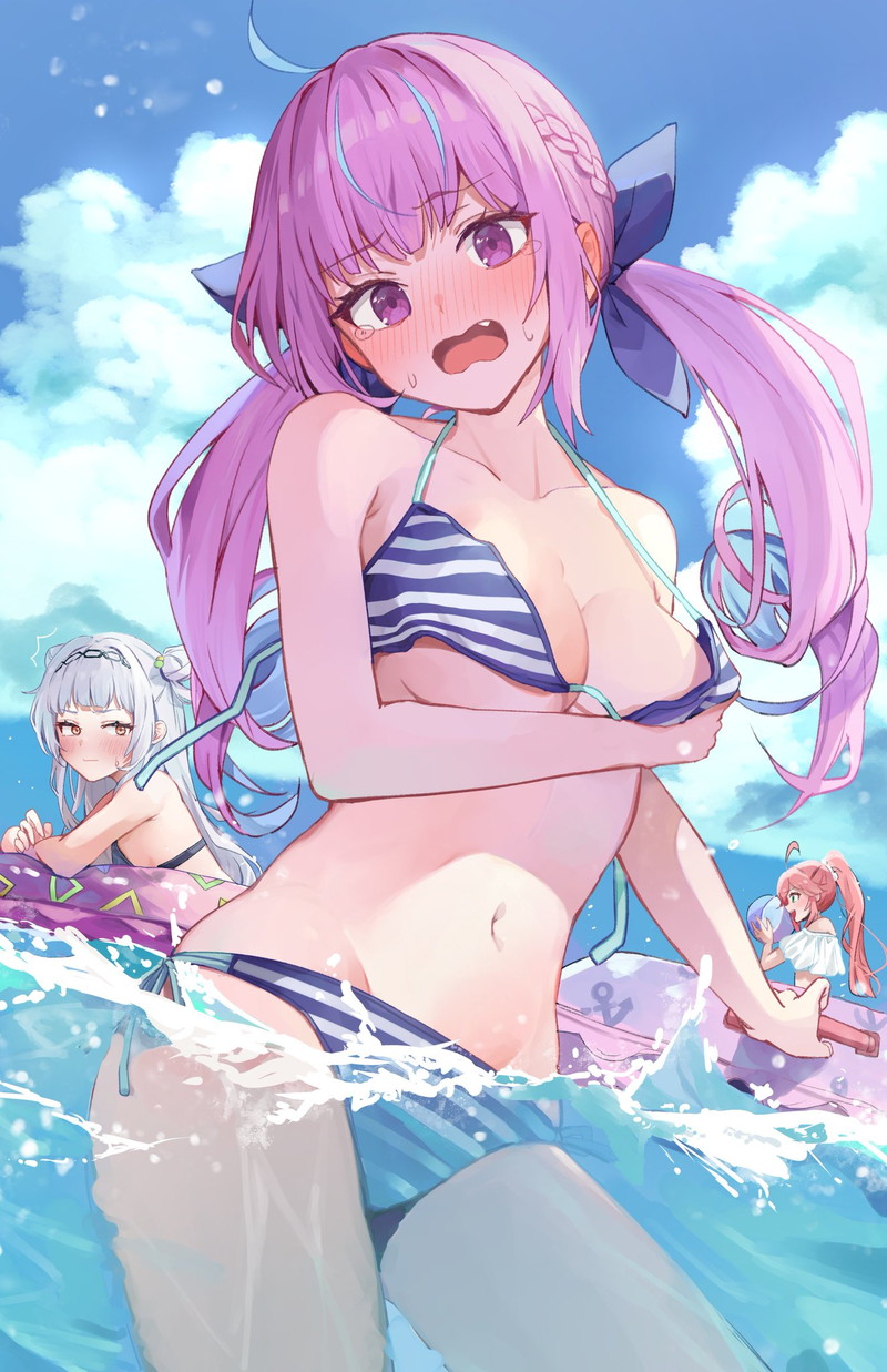 二次元の水着、ビキニ画像まとめ Part７５