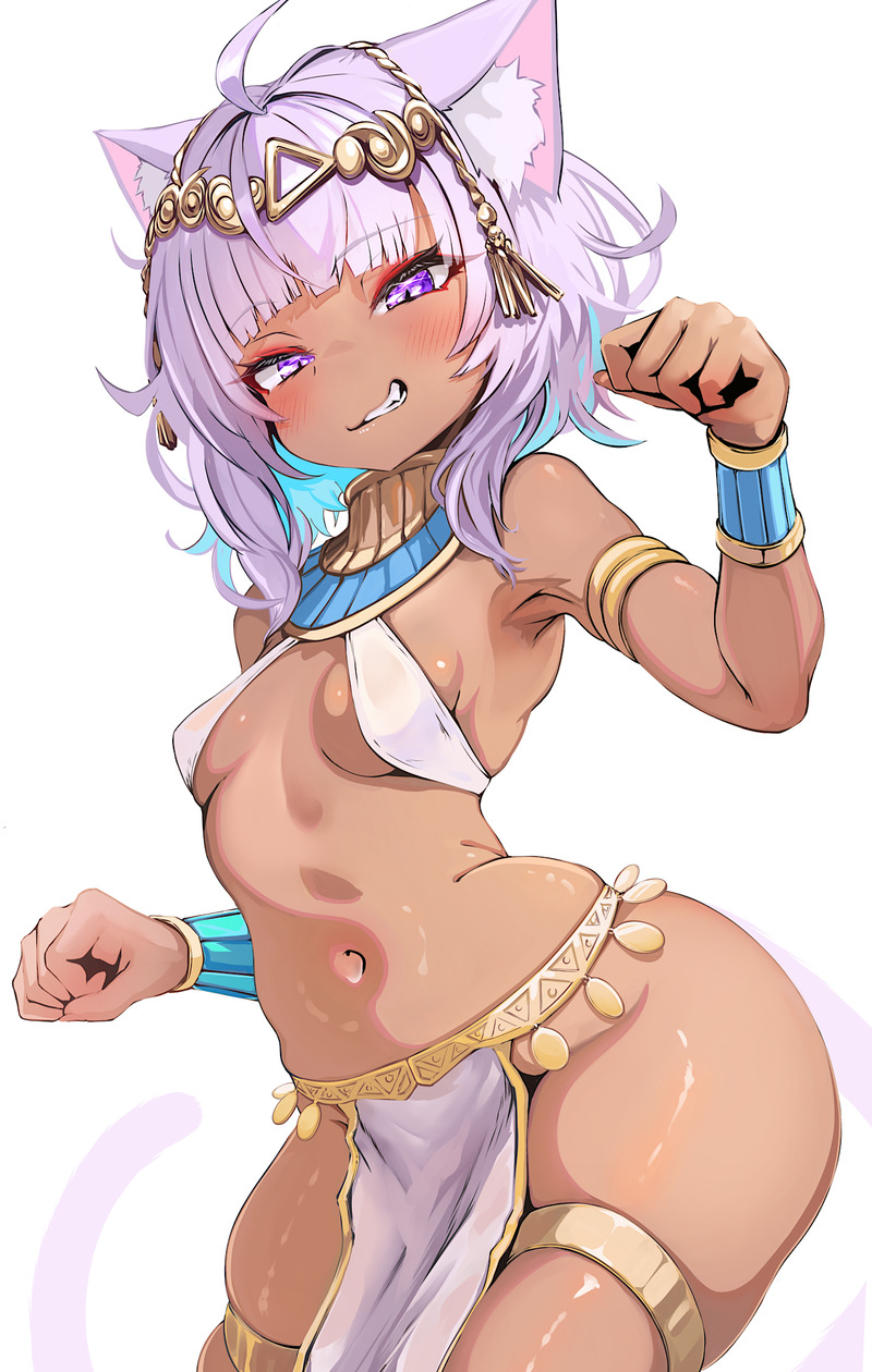 【二次】猫耳、狐耳などが生えたケモミミっ娘たちのエロ画像 Part１２７