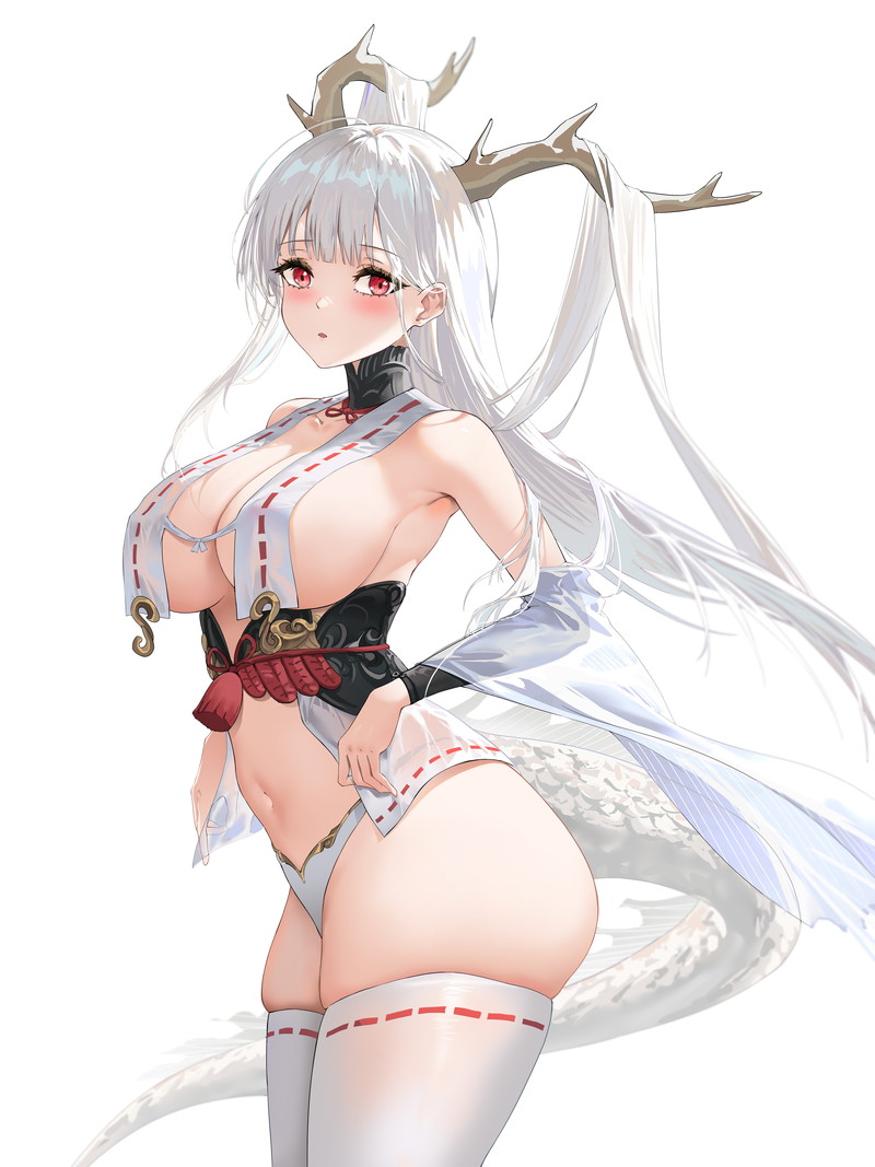 【二次】白髪、銀髪の女の子のエロ画像 Part８３