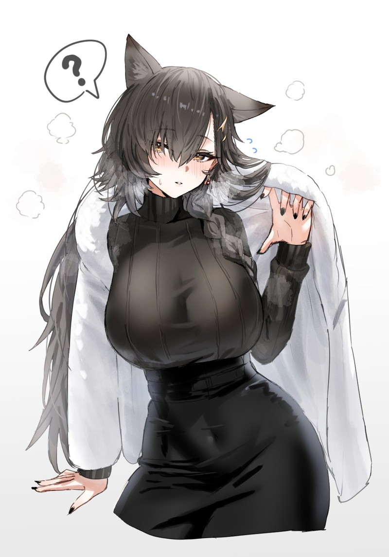 【二次】衣服に包まれた着衣おっぱいに興奮するエロ画像 Part２８