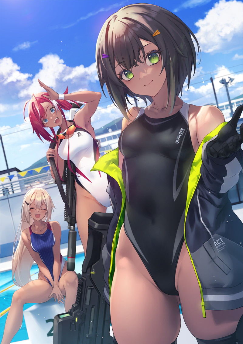 褐色、日焼け肌の女の子たちの二次エロ画像 Part６９