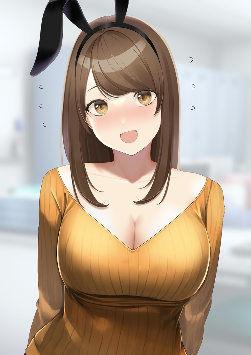 【二次】胸の谷間がエロい格好の女の子たちのエロ画像 Part２０