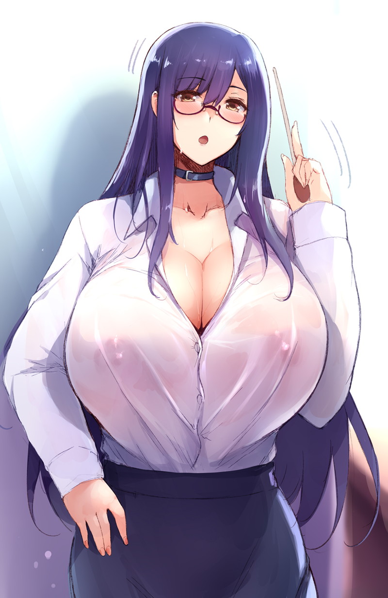 【二次】胸の谷間がエロい格好の女の子たちのエロ画像 Part２０