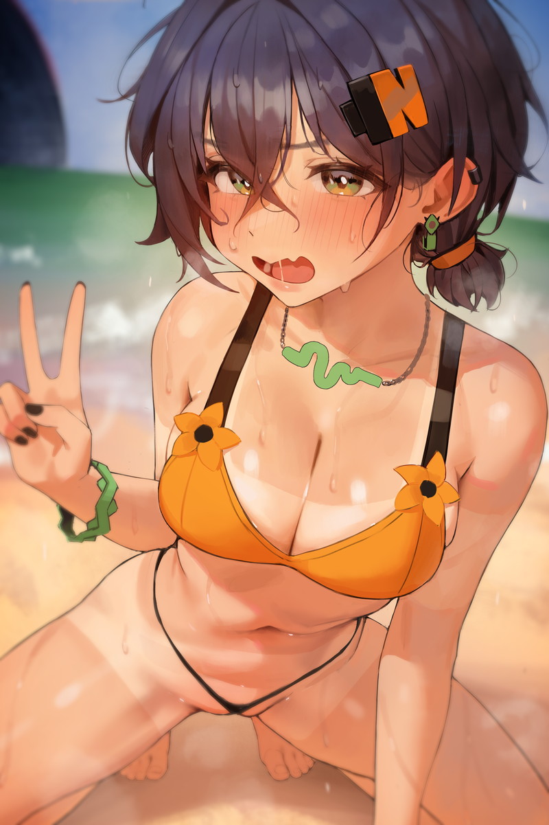 【二次】赤面、恥じらいエロ画像 Part１６５【まとめ】