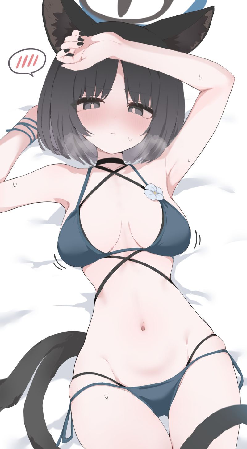 【二次】赤面、恥じらいエロ画像 Part１６５【まとめ】