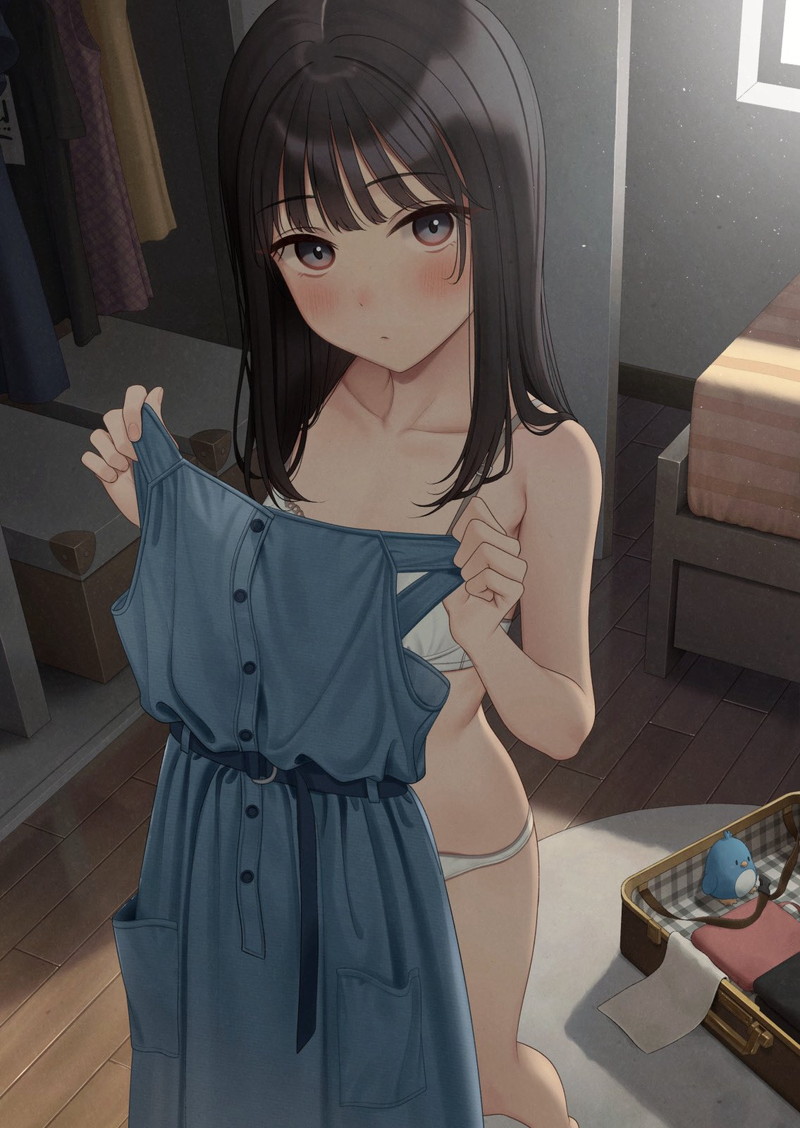 【二次】赤面、恥じらいエロ画像 Part１６８【まとめ】