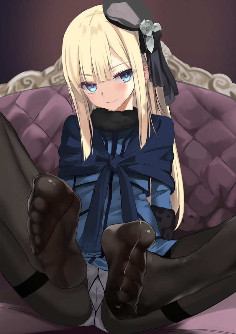 【二次】裸足や靴下を履いた足裏フェチ画像 Part７