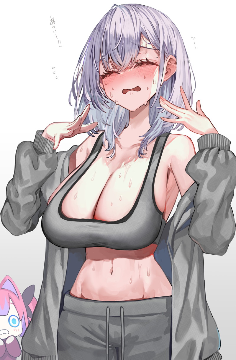 【二次】抜ける長乳、垂れ乳のエロ画像まとめ Part１９
