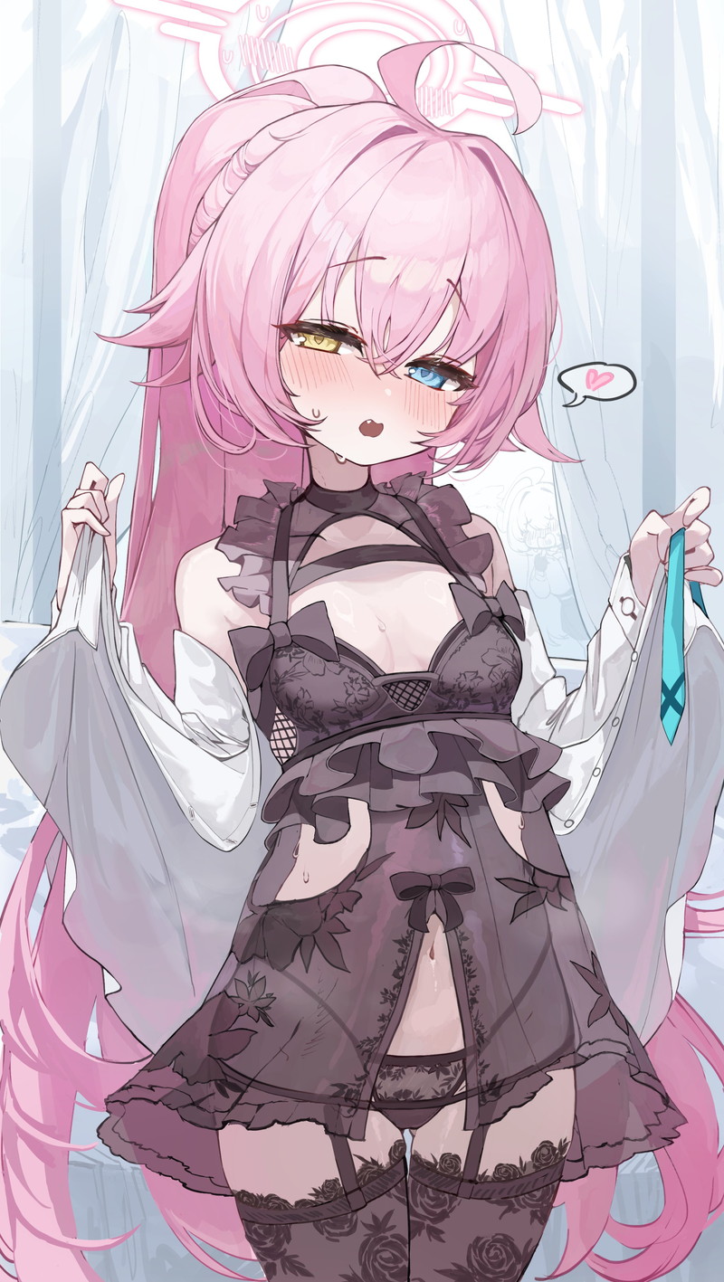 【二次】濡れ透けやスケスケな服を着た女の子のエロ画像 Part４５