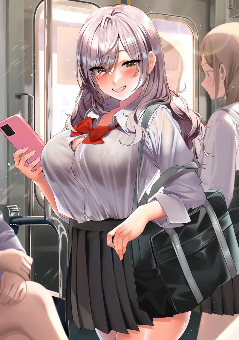 【二次】濡れ透けやスケスケな服を着た女の子のエロ画像 Part４５