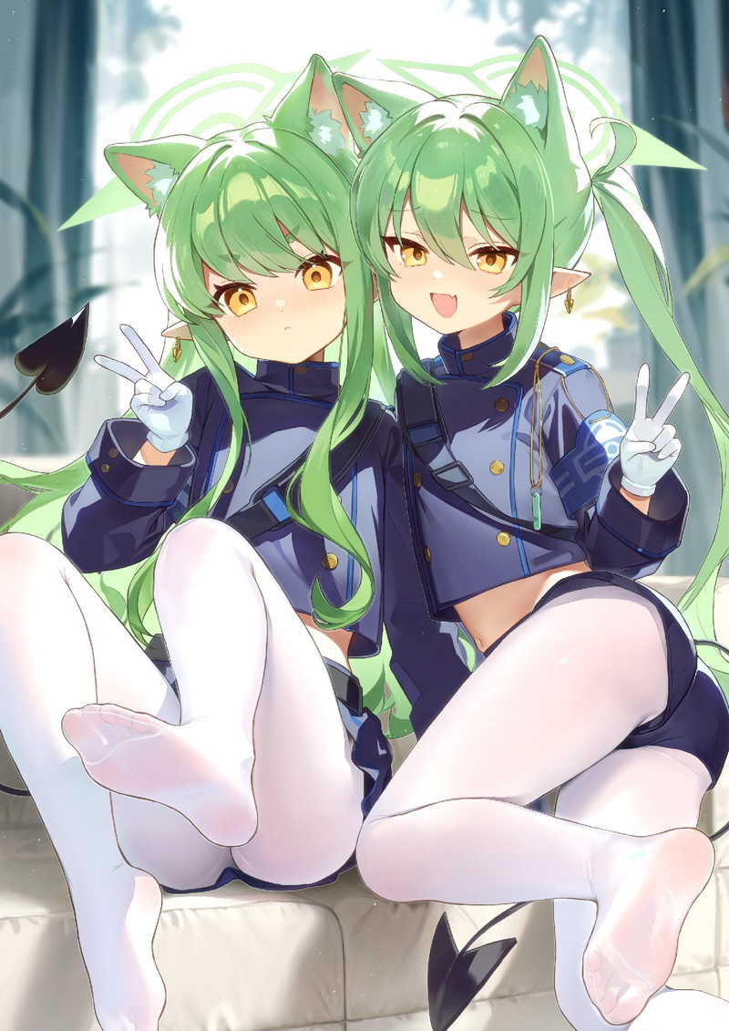 【二次】タイツ、パンストを履いた女の子のエロ画像 Part８１