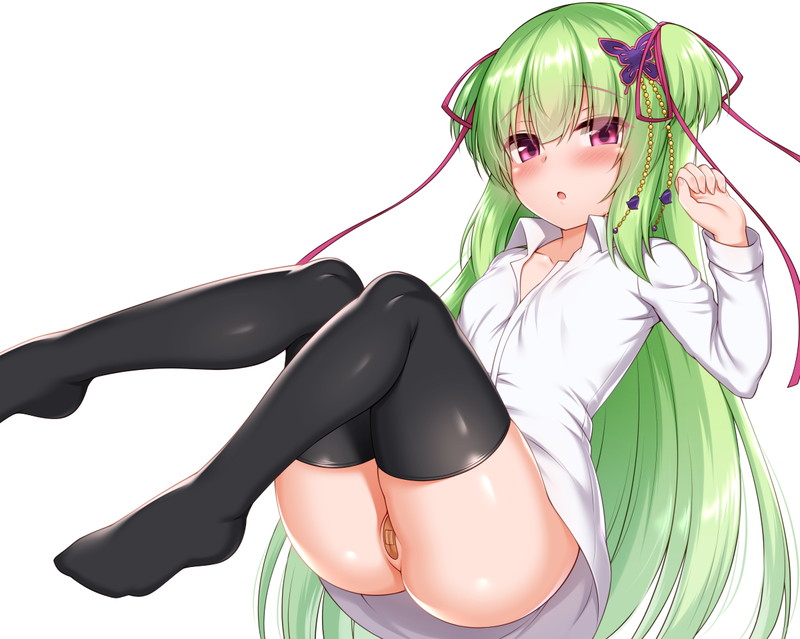 下半身をエロくするピチピチニーソックスの二次エロ画像 Part２１
