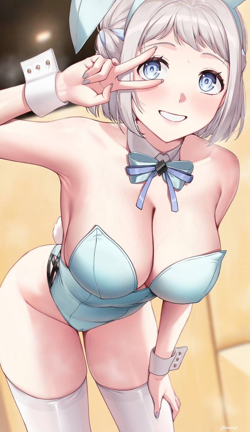 下半身をエロくするピチピチニーソックスの二次エロ画像 Part２１