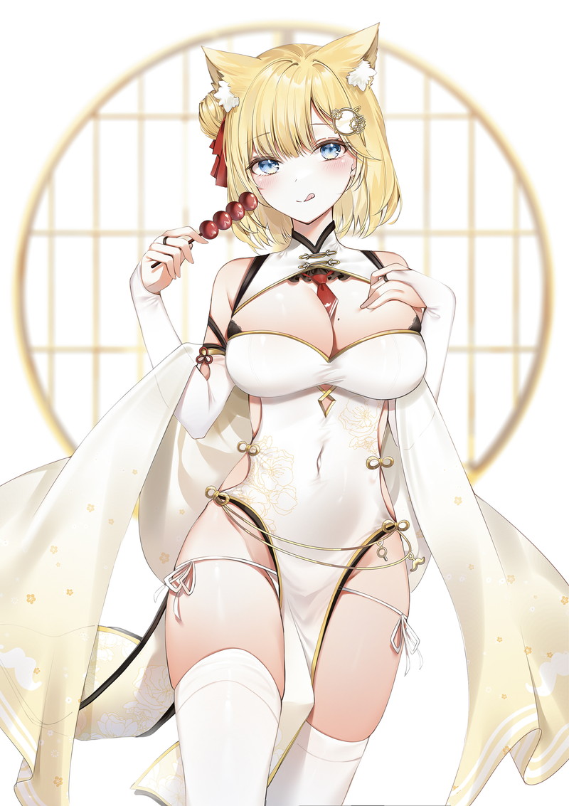 下半身をエロくするピチピチニーソックスの二次エロ画像 Part２２
