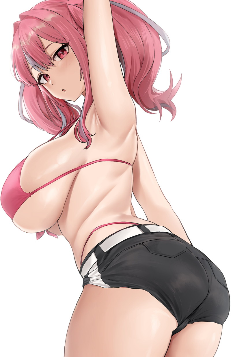 ピンク髪のキャラや女の子の二次エロ画像 Part１９