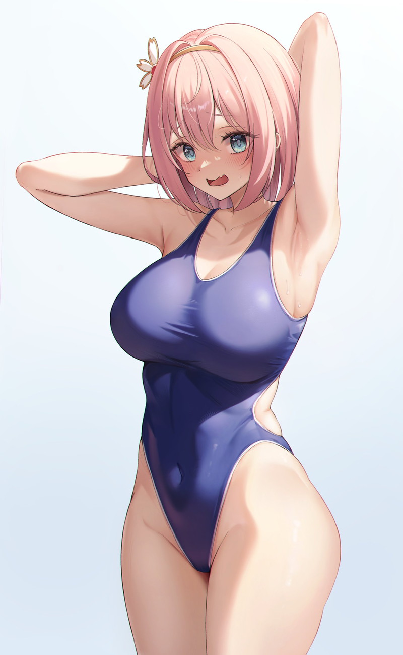 ピンク髪のキャラや女の子の二次エロ画像 Part１９