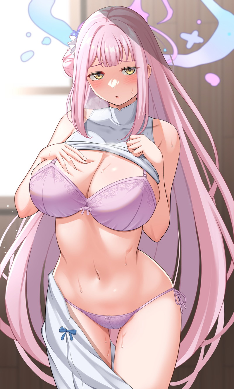 ピンク髪のキャラや女の子の二次エロ画像 Part１９