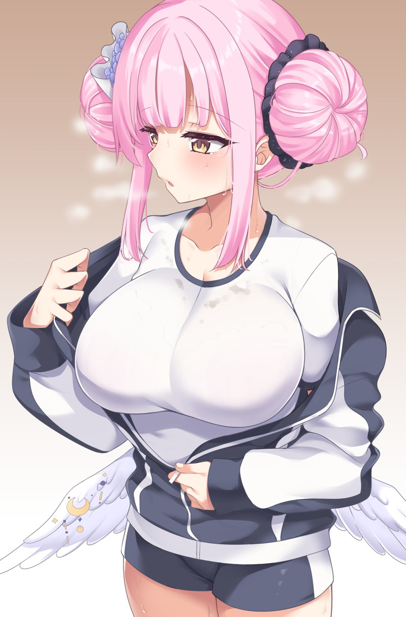 ピンク髪のキャラや女の子の二次エロ画像 Part１９