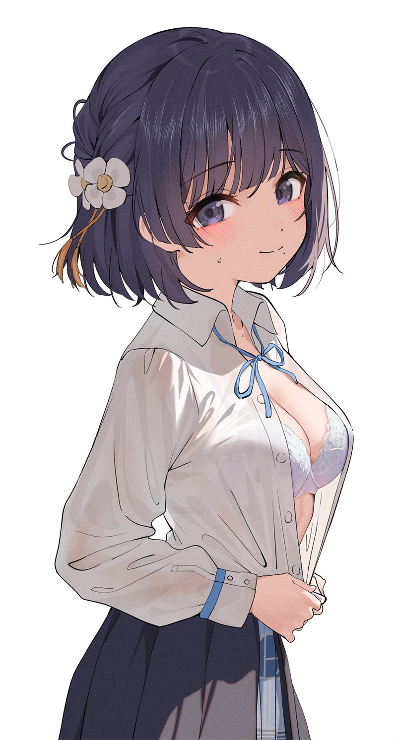 【二次】エッチで可愛いブラジャーを付けた女の子のエロ画像 Part７８
