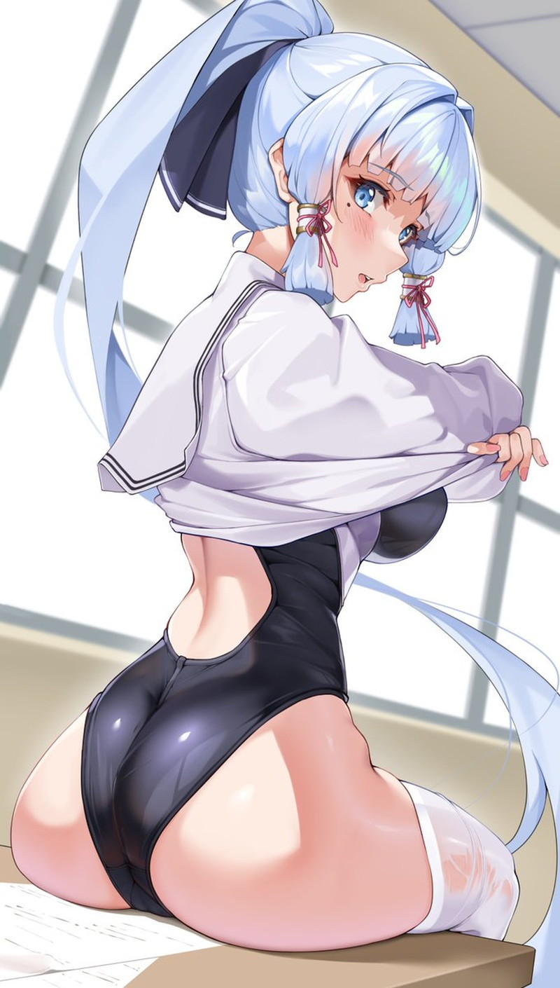 【二次】ポニーテール、サイドテールの女の子のエロ画像 Part６４