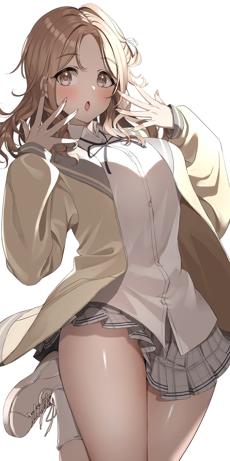 【二次】パンツとお尻が見えそうなミニスカエロ画像 Part１３