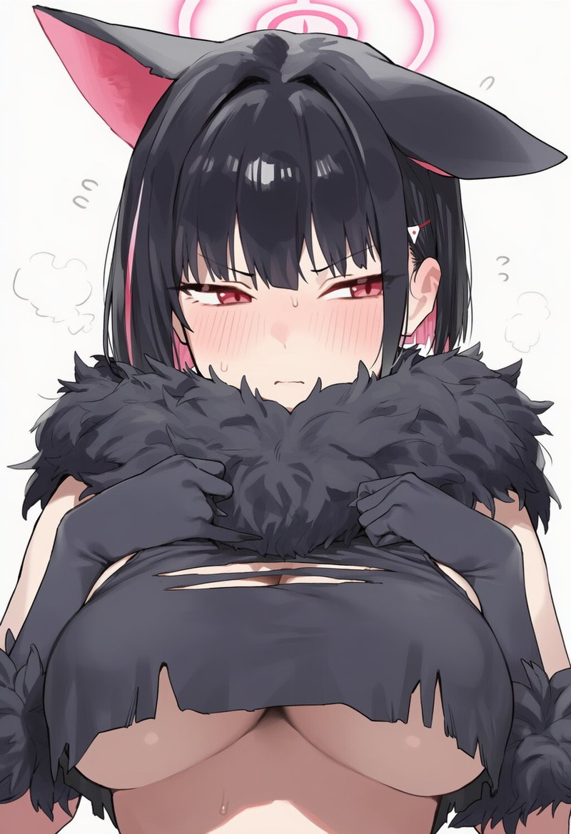 【二次】おっぱいの重みが伝わりそうな下乳、乳袋画像 Part４９