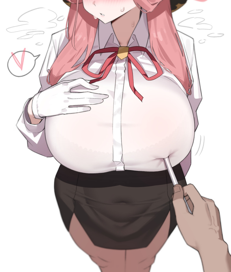 【二次】乳首で感じる女子たちの乳首責めエロ画像 Part７