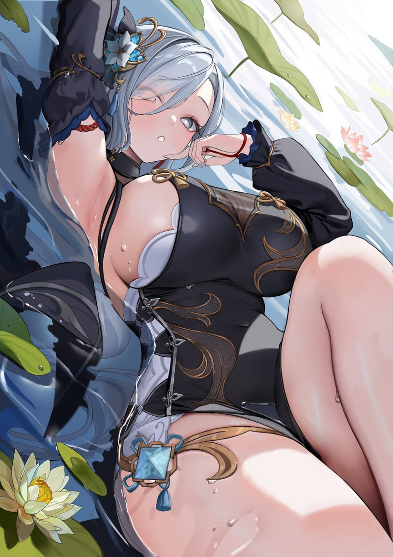 【二次】太ももがエッチな女の子のエロ画像 Part４８