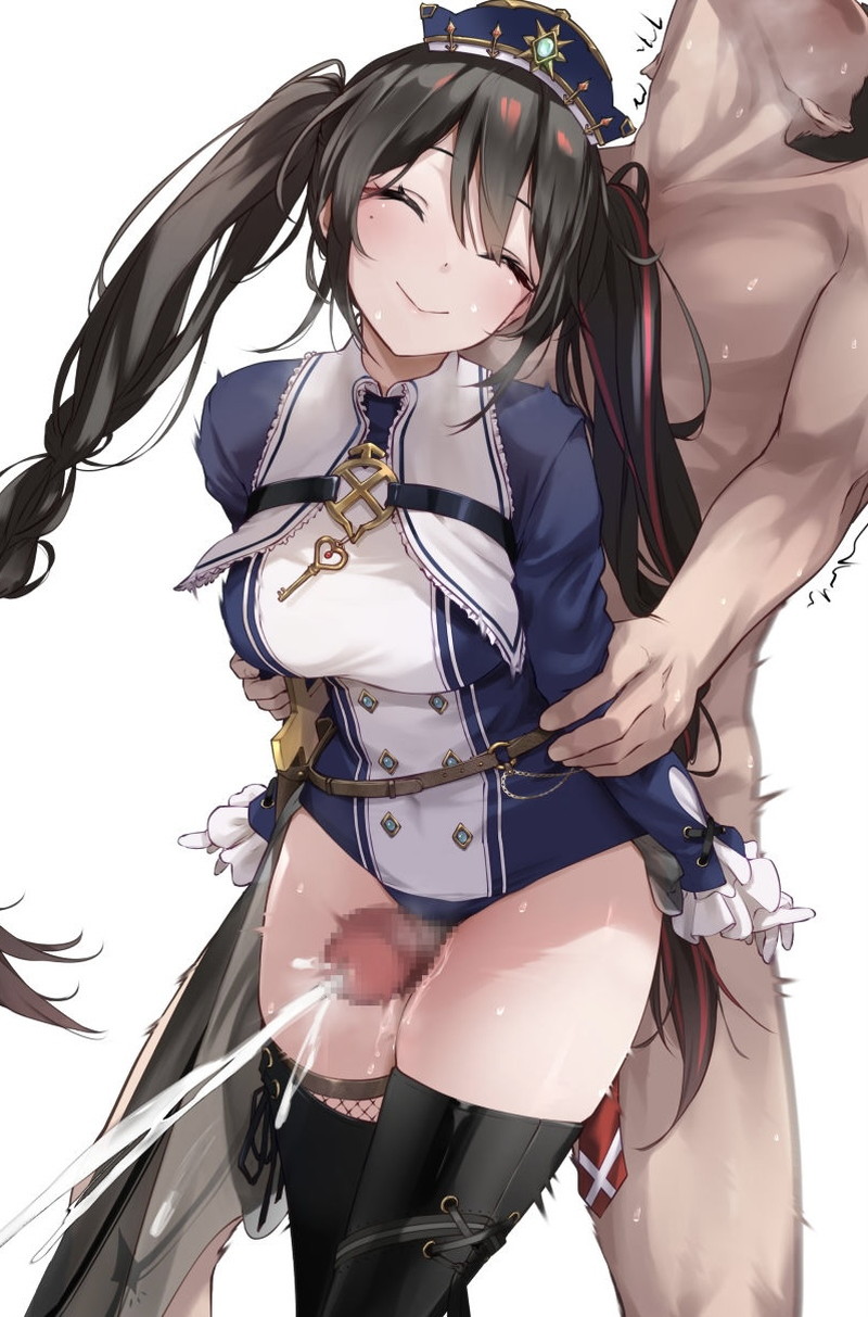 【二次】太ももがエッチな女の子のエロ画像 Part４８