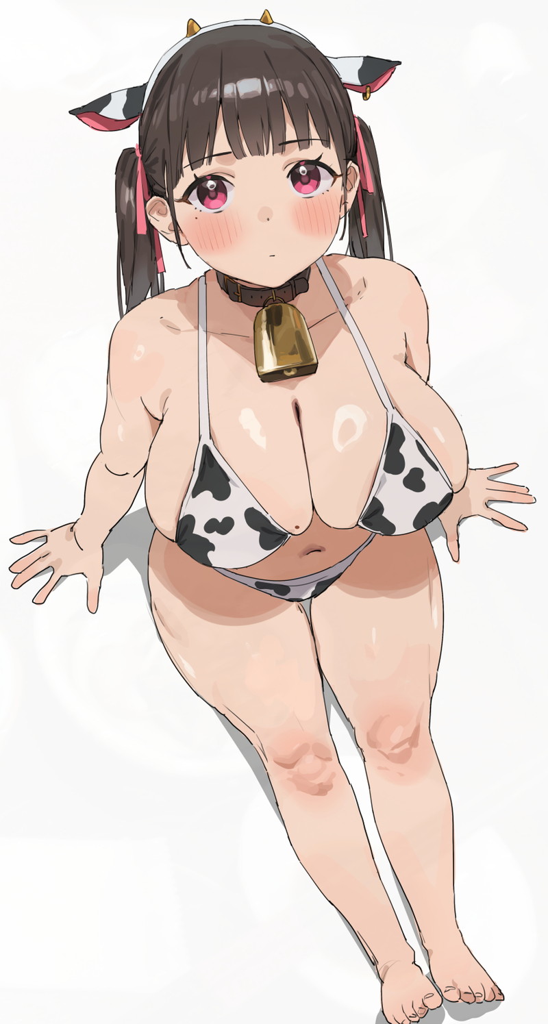 【二次】スケベな牛柄ビキニのエロ画像 Part１８